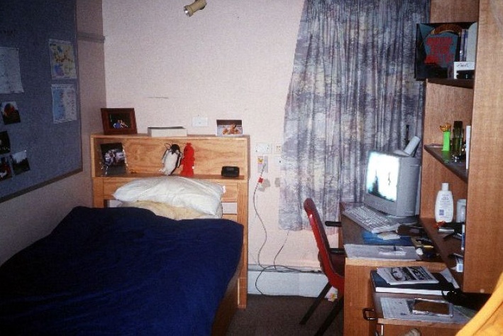 A typical bedroom or 'donga' at Casey