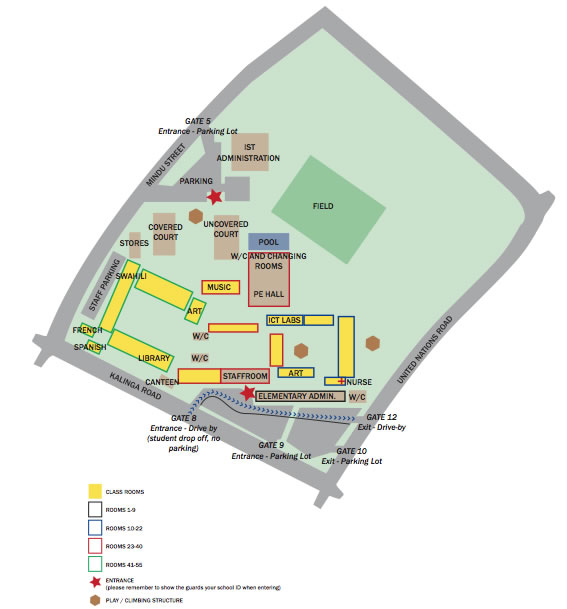 School campus map