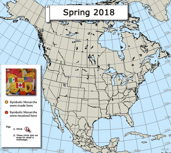 Symbolic Migration Map, Spring 2018