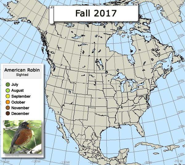 Robin Map Fall 2017 News Updates