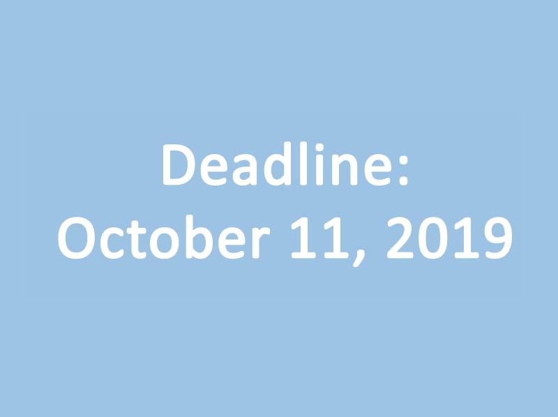 Symbolic Migration Deadline: Oct. 11, 2019