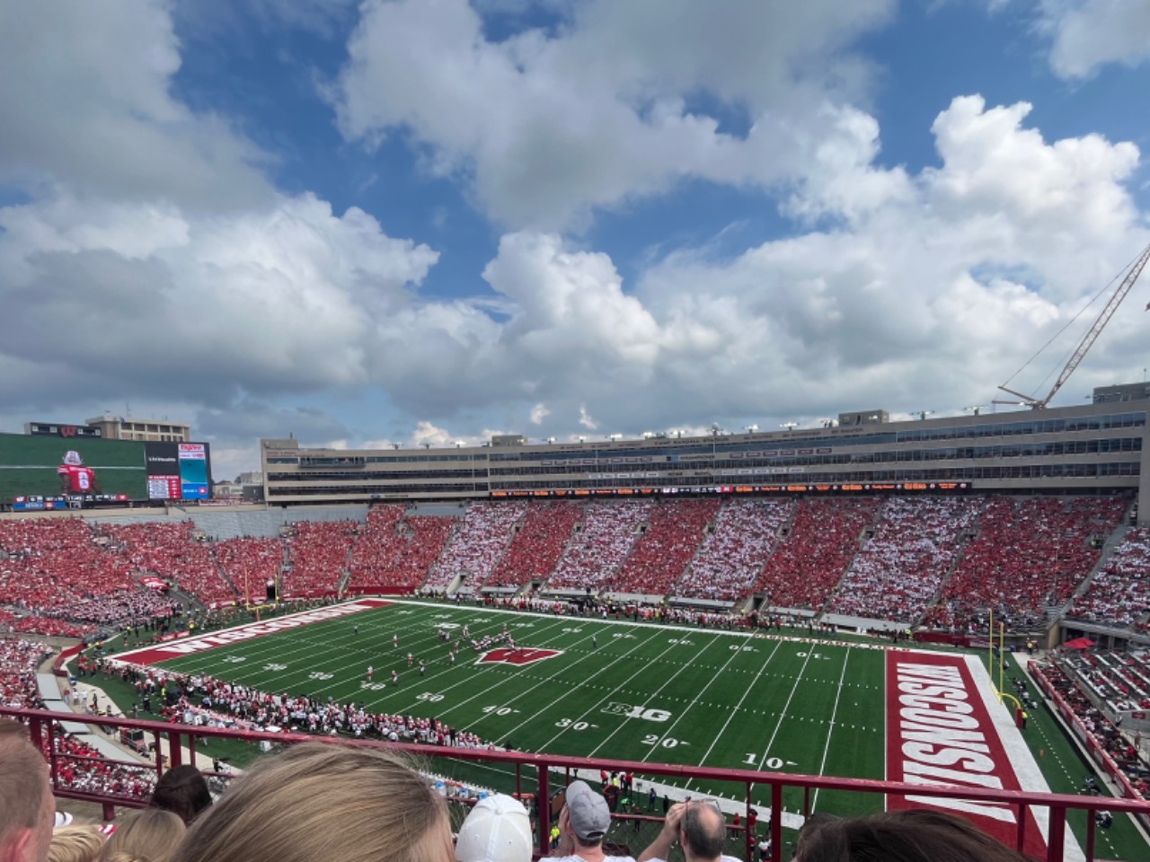 Camp Randall Stadium, home of the Wisconsin Badgers football team