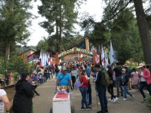 many visitors at the Monarch Sanctuaries