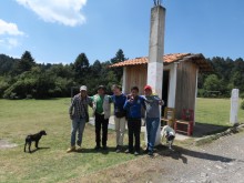 Estela Romero with guides