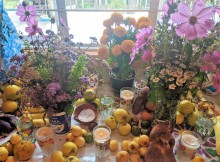 offering at cemetery