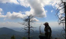 Guardian Emilio Velazquez on El Asoleadero Ridge