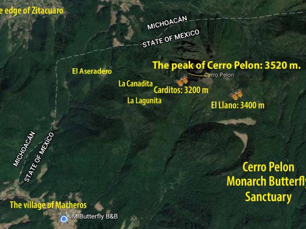 11/09/17 Map of Cerro Pelon