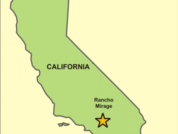 Map: Rancho Mirage, CA