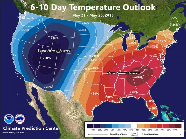 Map-Temperature Outlook