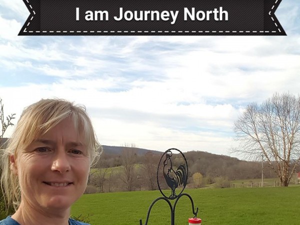 I am journey north selfie.