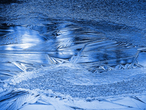 Teal Pond ice