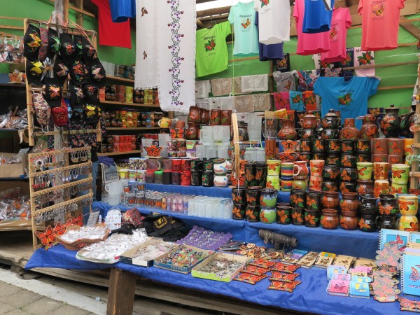 Local crafts at monarch sanctuaries in Mexico
