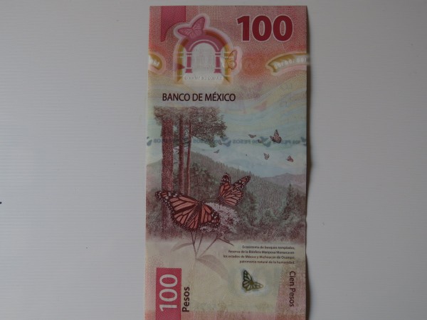 Monarchs on 100 pesos bill